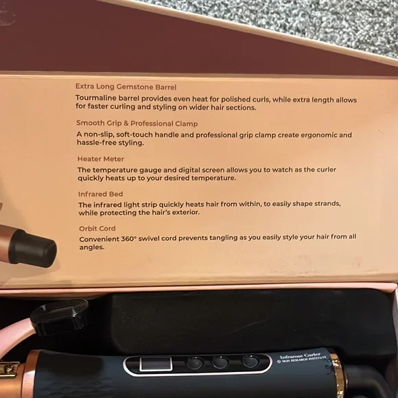 Skin Research Institute curling iron infrarose - Picture 3 of 3